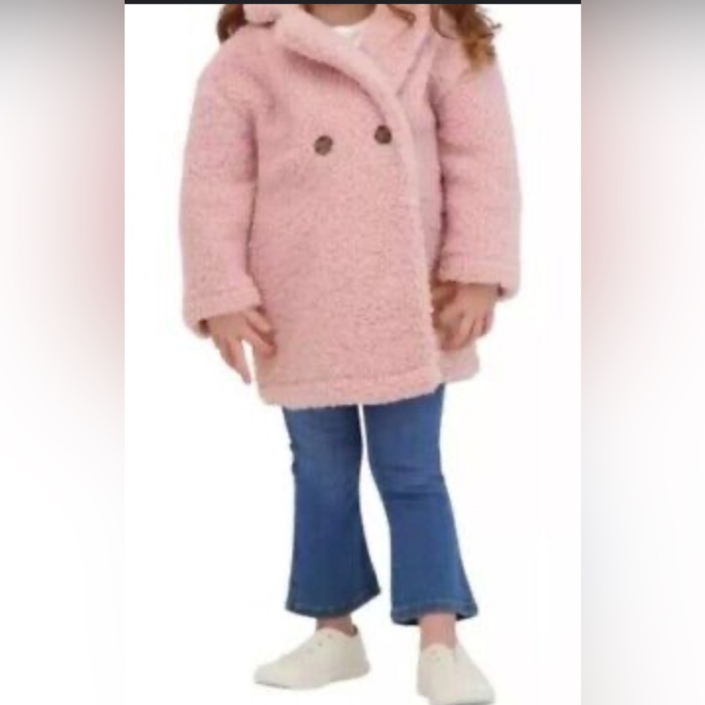 New!  Biscotti Collezioni Girls Sherpa Coat